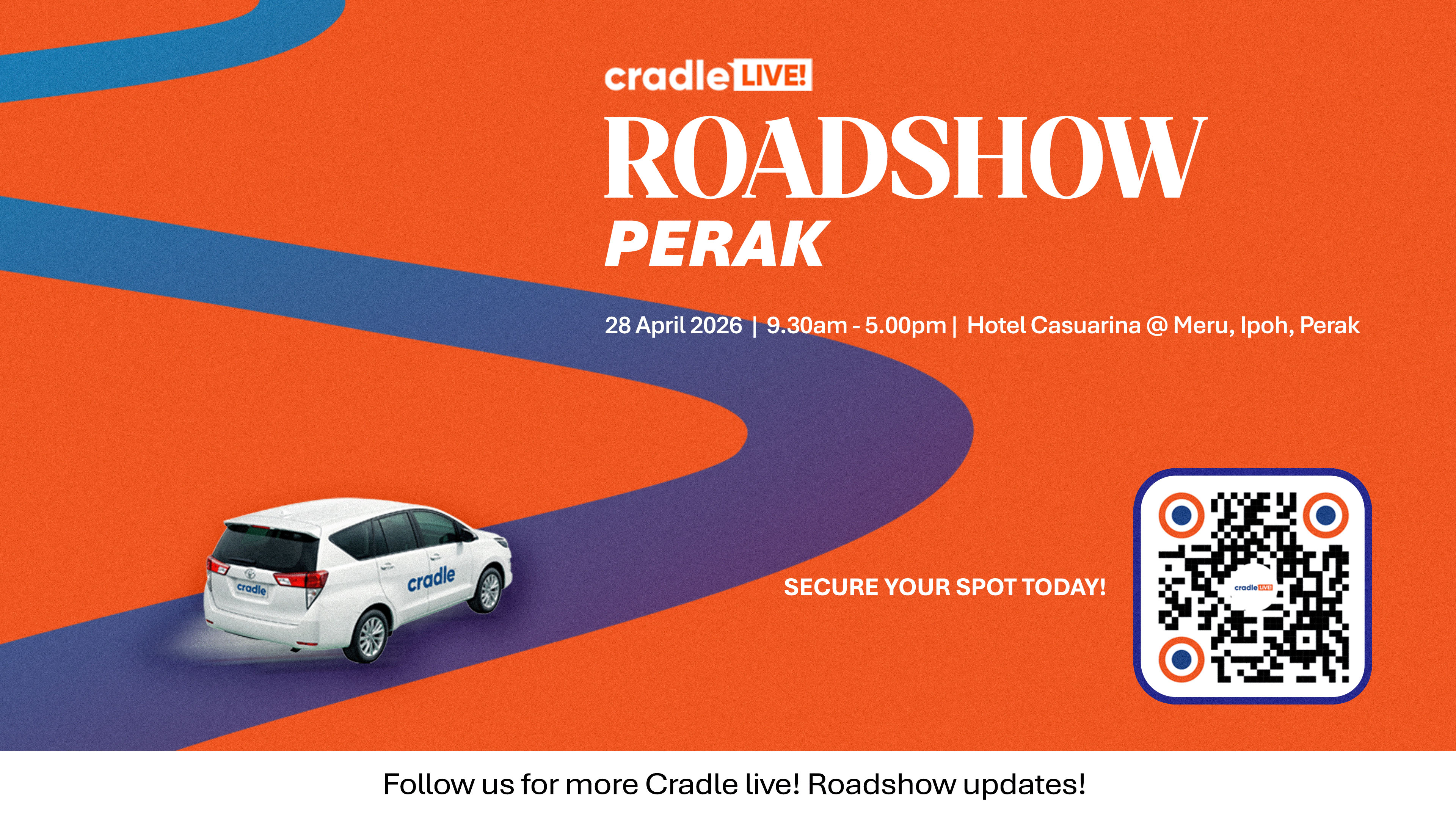 CRADLE LIVE | ROADSHOW PERAK